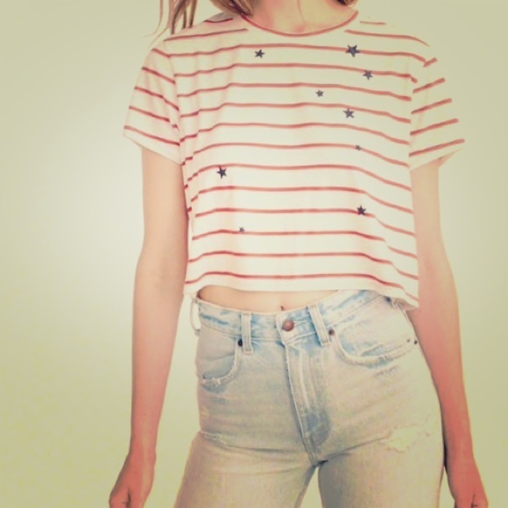 NWT Abercrombie Crop Top XXS